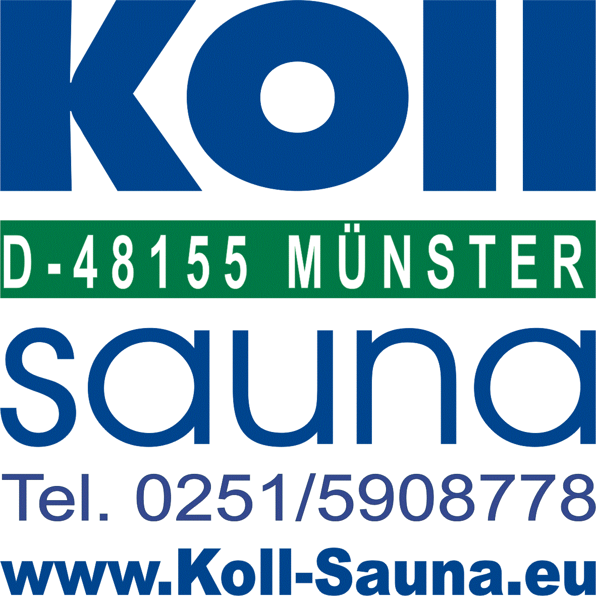 Koll Mini Sauna Logo Mnchen Berlin Delbrck